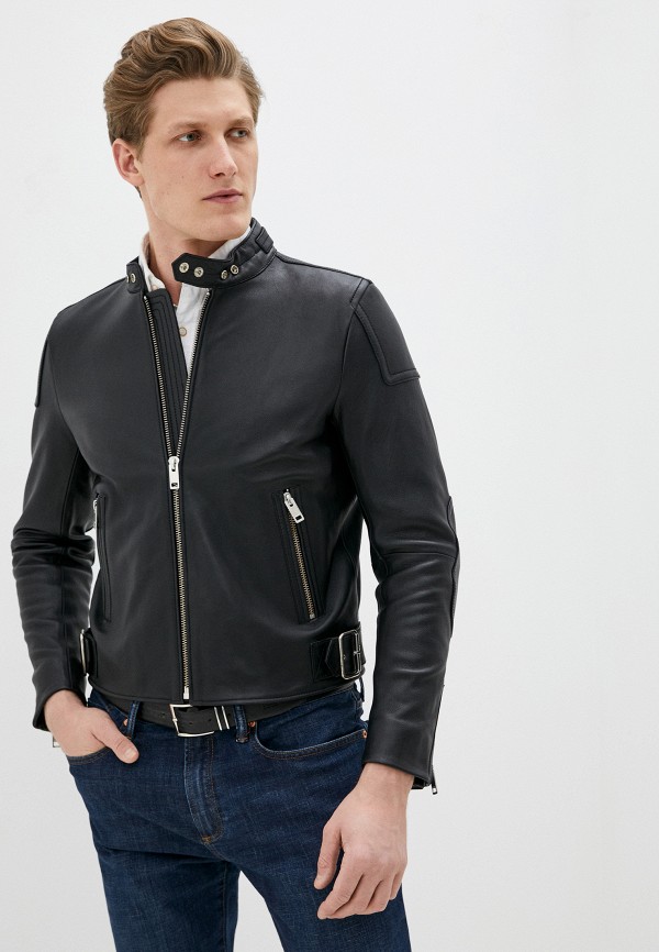

Куртка кожаная Diesel, Черный