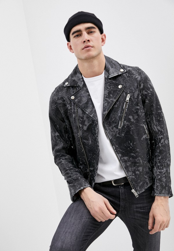 

Куртка кожаная Diesel, Черный