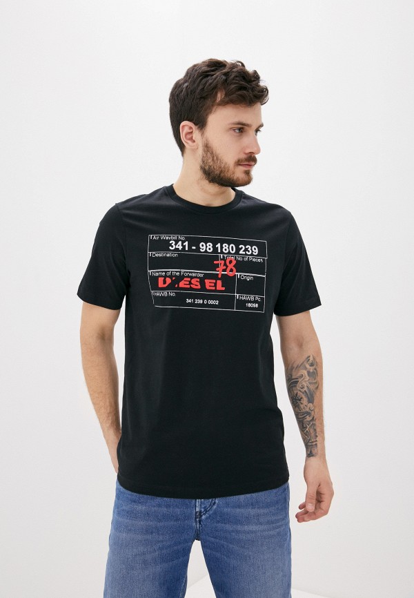 

Футболка Diesel, Черный