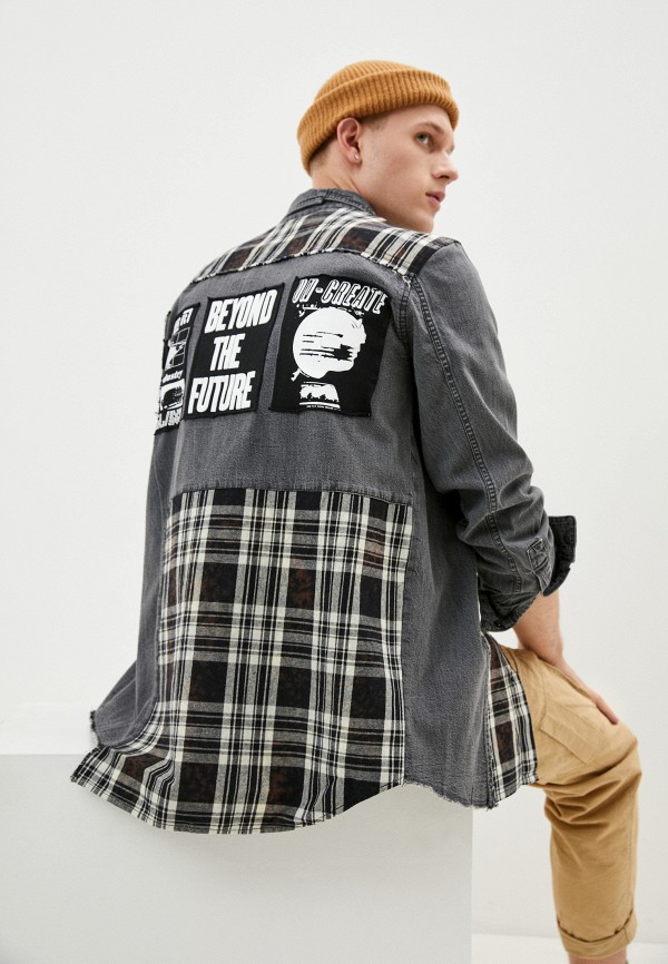 

Рубашка джинсовая Diesel, Серый
