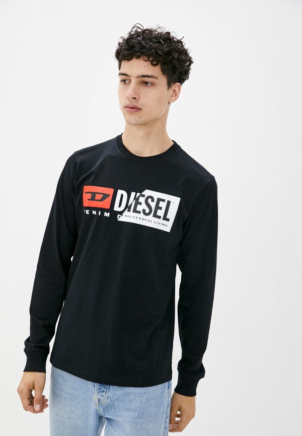 

Лонгслив Diesel, Черный