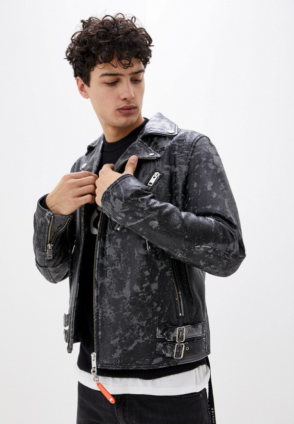 

Куртка кожаная Diesel, Черный