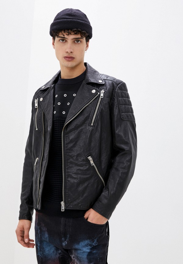

Куртка кожаная Diesel, Черный