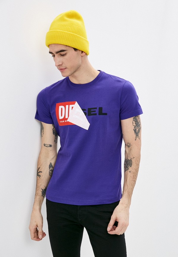 

Футболка Diesel, Фиолетовый