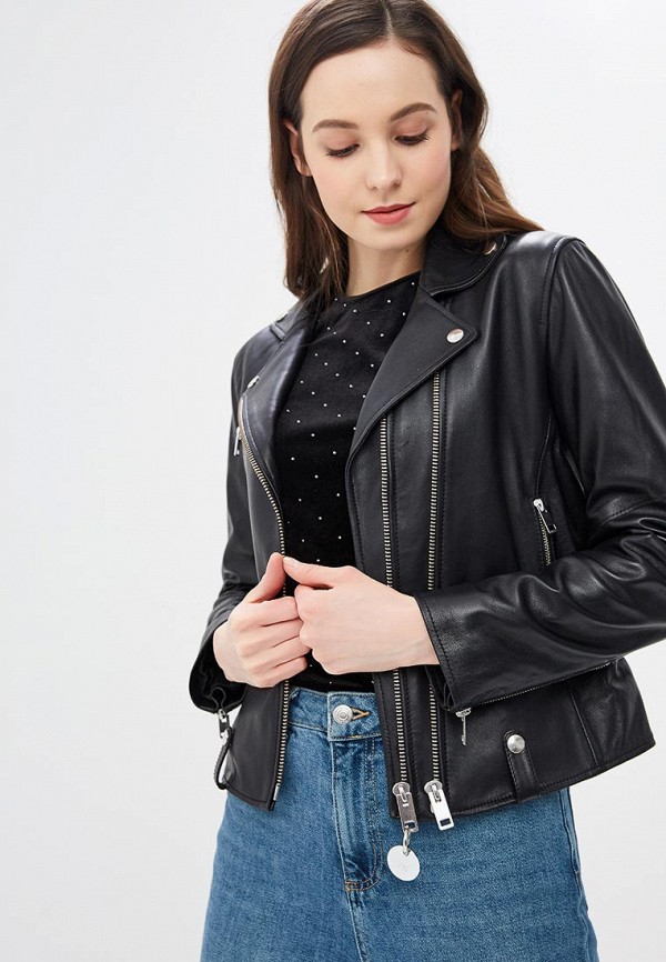 

Куртка кожаная Diesel, Черный