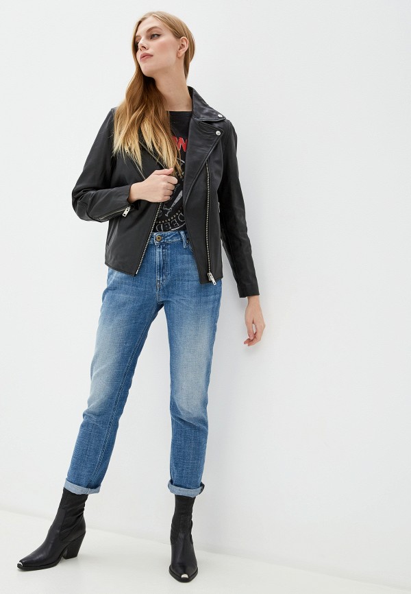 

Куртка кожаная Diesel, Черный