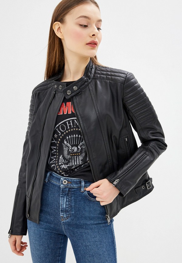 

Куртка кожаная Diesel, Черный