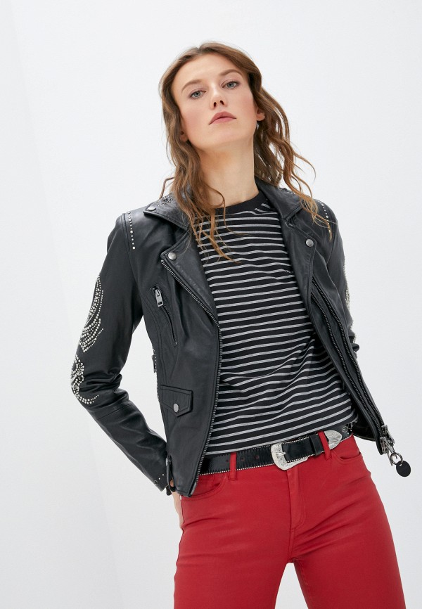 

Куртка кожаная Diesel, Черный