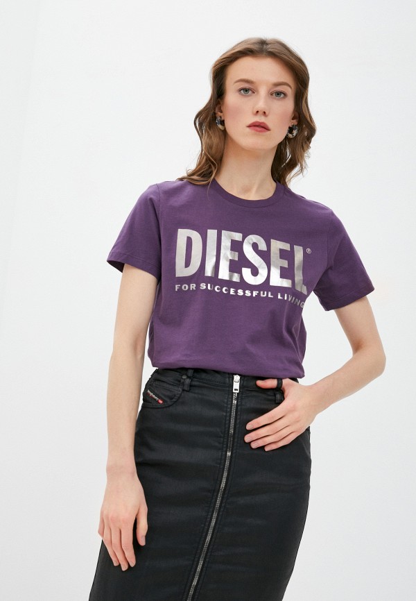 

Футболка Diesel, Фиолетовый