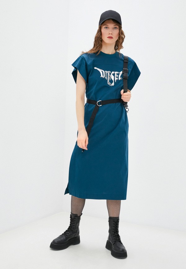 

Платье Diesel, Бирюзовый