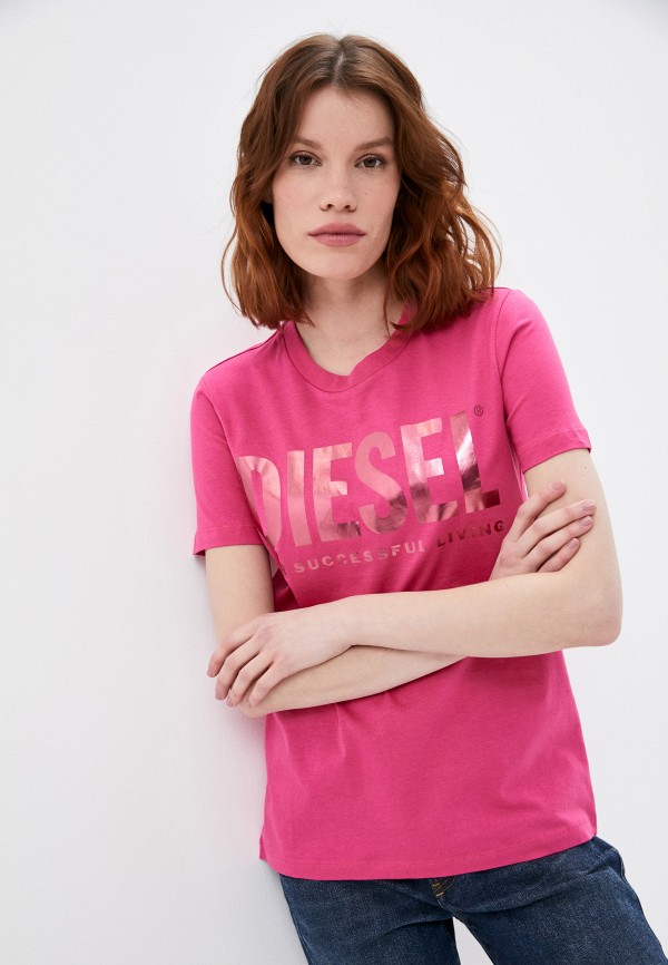 

Футболка Diesel, Розовый