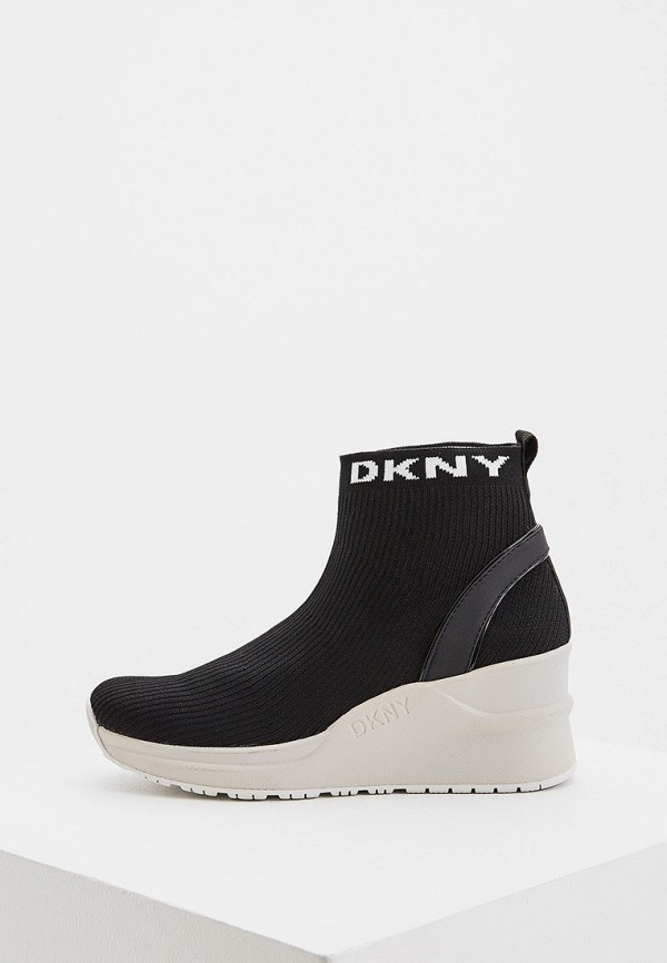 

Кеды на танкетке DKNY, Черный