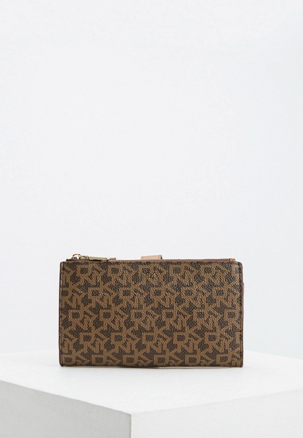 

Сумка DKNY, BRYANT-DOUBLE ZIP CBODY WALLET-LOGO, Коричневый