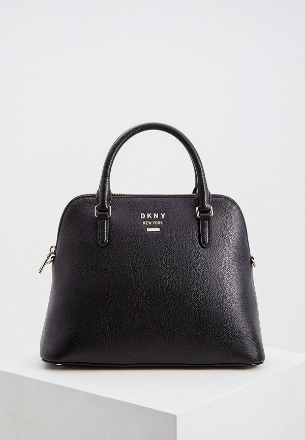 

Сумка DKNY, Черный, WHITNEY - LARGE DOME SATCHEL - PEBBLE