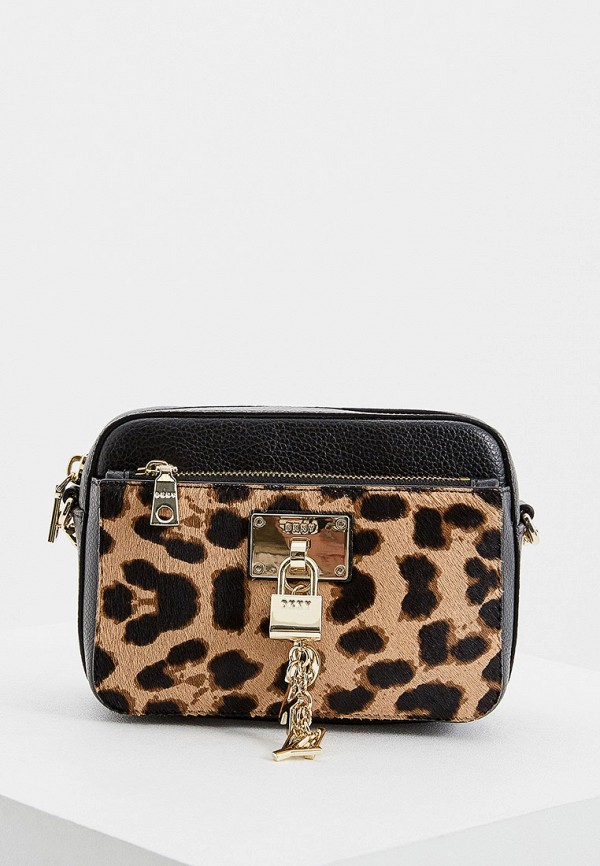 

Сумка DKNY, ELISSA-LEOPARD HAIRCALF, Черный