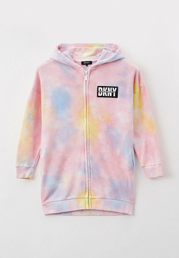 

Толстовка DKNY, Разноцветный, Tie-dye