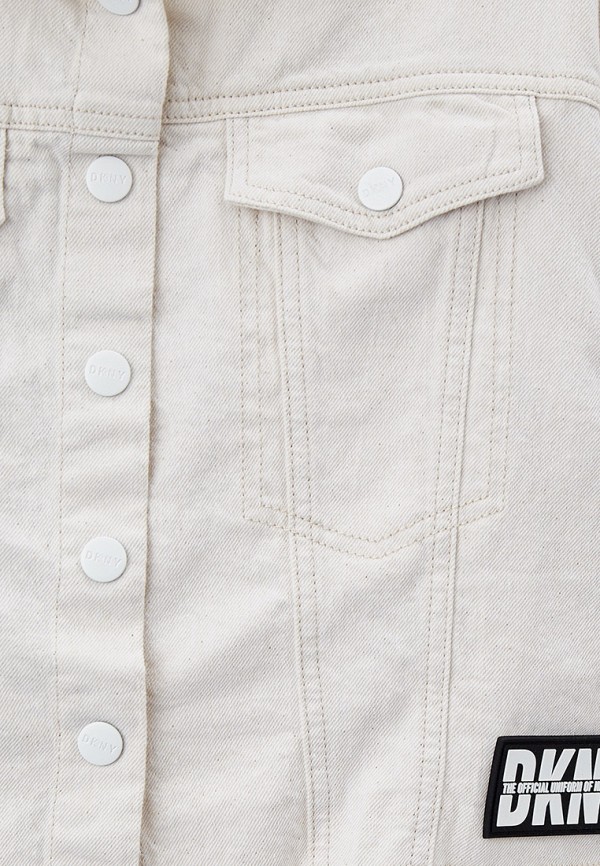 Куртка для девочки джинсовая DKNY D36637 Фото 3