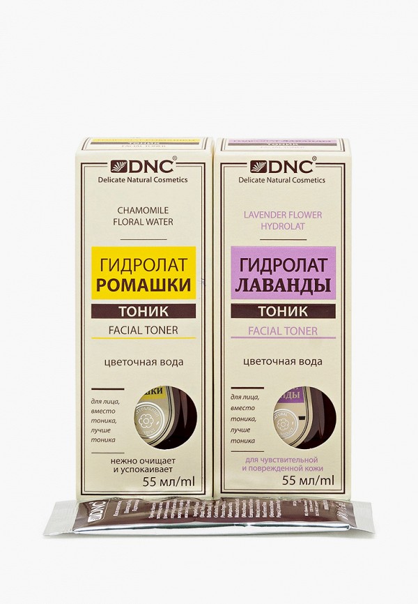 

Набор для ухода за телом DNC, Прозрачный, Гидролат Ромашки 55 мл, Гидролат Лаванды 55 мл + подарок Шоколад для лица 7.5 мл