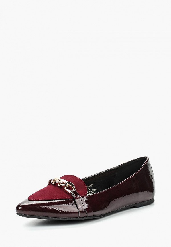 

Лоферы Dorothy Perkins, Бордовый
