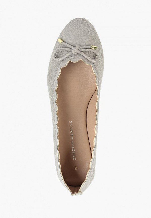 

Балетки Dorothy Perkins; Dorothy Perkins DO005AWERXG8, Серый