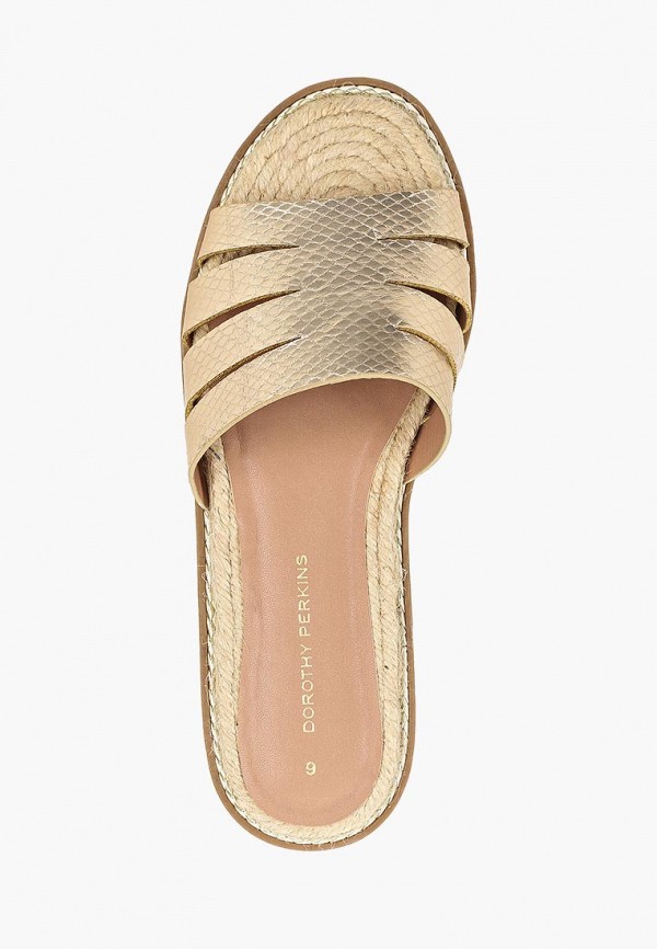 

Сланцы Dorothy Perkins, Золотой, Dorothy Perkins DO005AWFAFW6