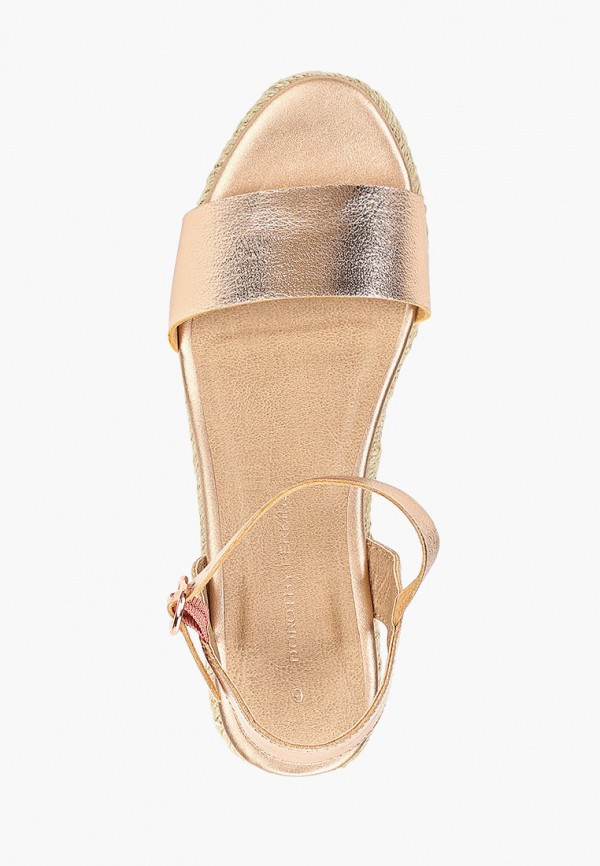 

Эспадрильи Dorothy Perkins, Dorothy Perkins DO005AWFDUN8, Золотой