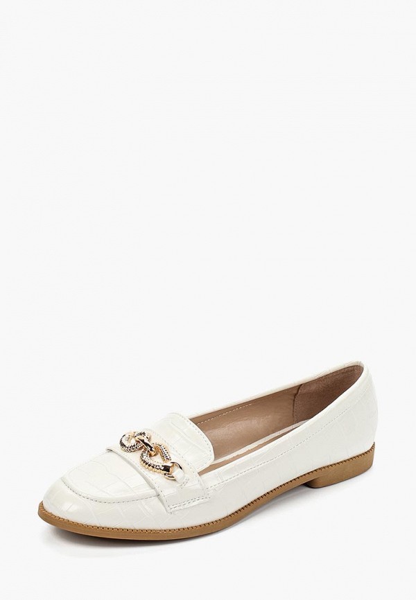 

Лоферы Dorothy Perkins, Белый, Dorothy Perkins DO005AWFGLU9