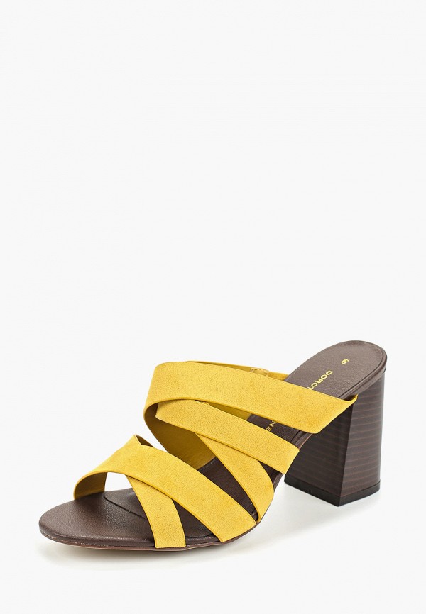 

Сабо Dorothy Perkins, Желтый, Dorothy Perkins DO005AWFOCZ0
