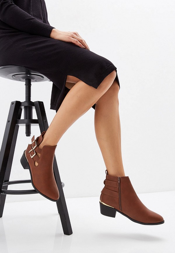 

Ботинки Dorothy Perkins, Коричневый, Dorothy Perkins DO005AWGHRR2