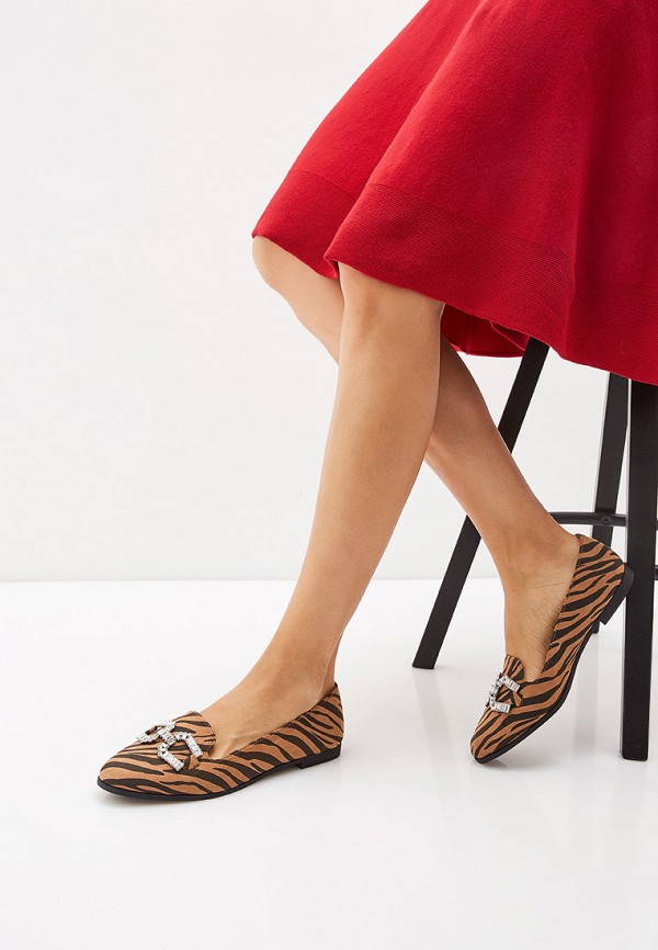 

Лоферы Dorothy Perkins, Коричневый, Dorothy Perkins DO005AWGNHL7