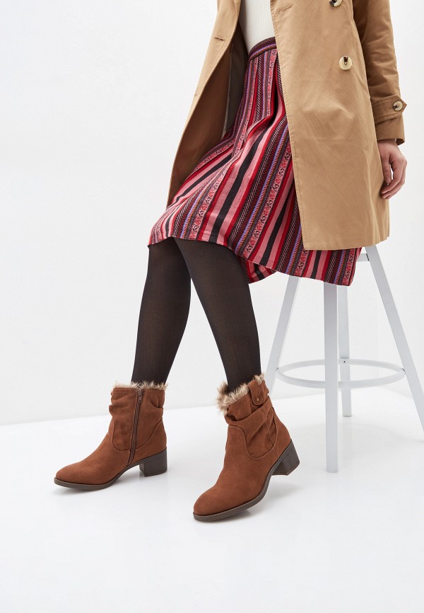 

Полусапоги Dorothy Perkins, Коричневый, Dorothy Perkins DO005AWHRAI0