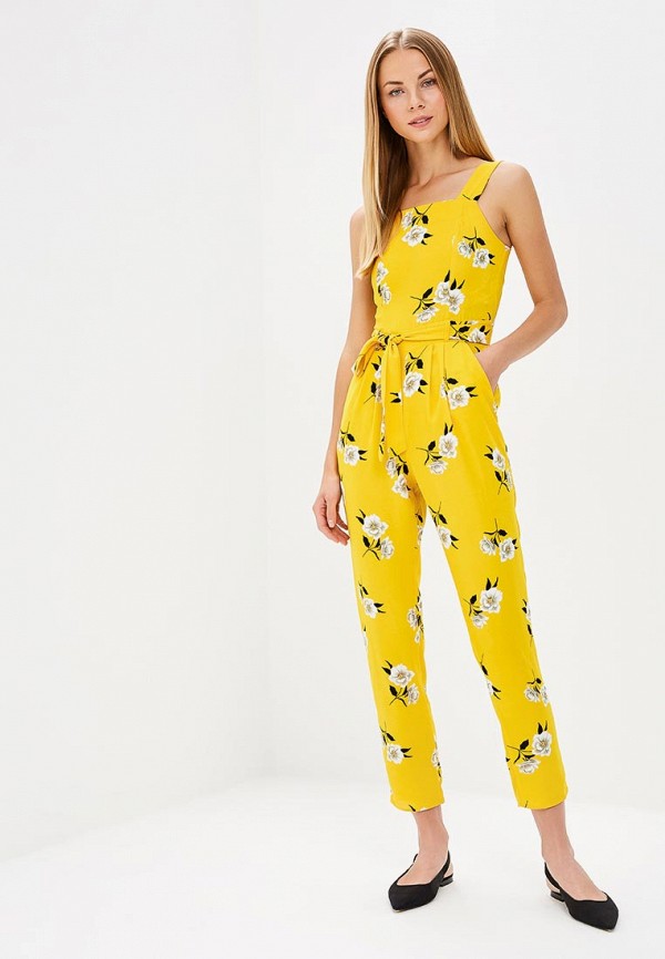 

Комбинезон Dorothy Perkins, Dorothy Perkins DO005EWBSBQ0, Желтый