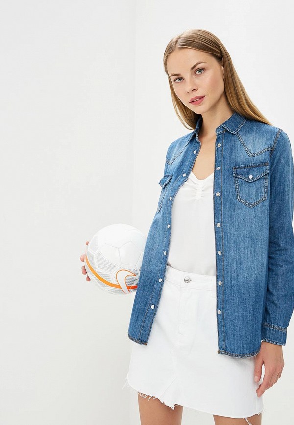 

Рубашка джинсовая Dorothy Perkins, Синий