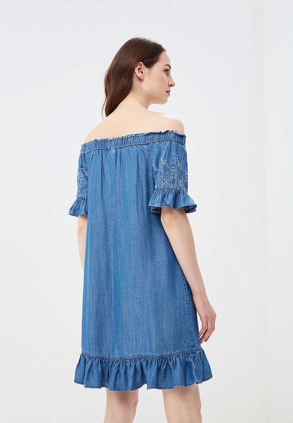 

Платье джинсовое Dorothy Perkins; Dorothy Perkins DO005EWBYDO6, Синий