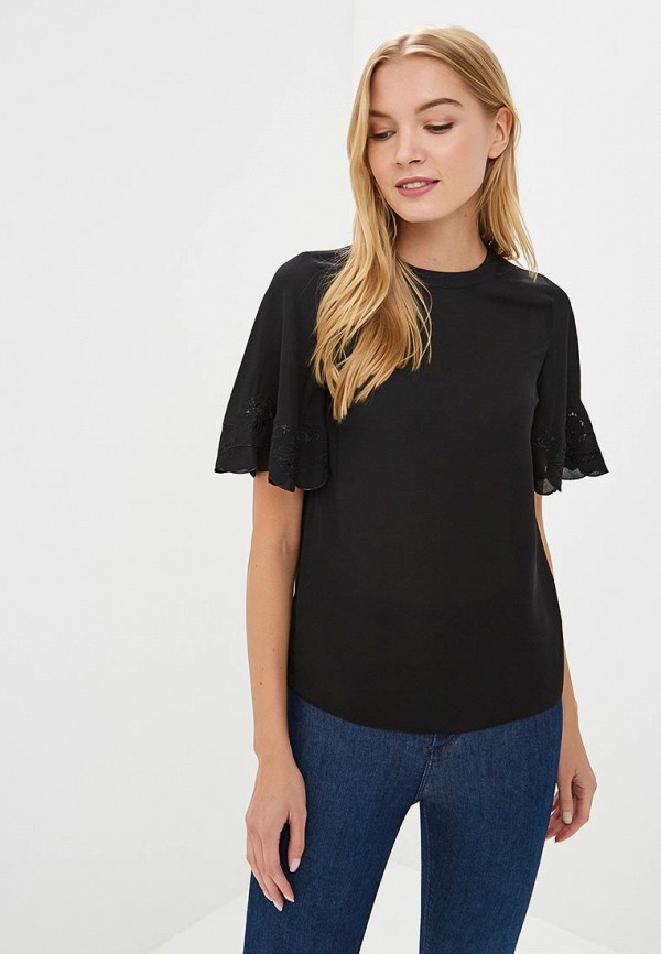 

Блуза Dorothy Perkins; Dorothy Perkins DO005EWCGPW1, Черный