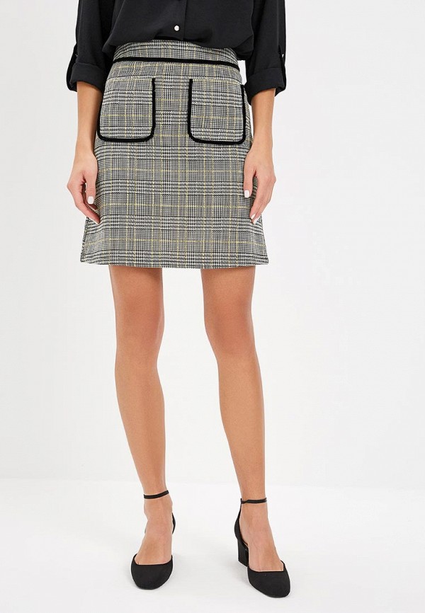 

Юбка Dorothy Perkins, Dorothy Perkins DO005EWCMQG3, Серый