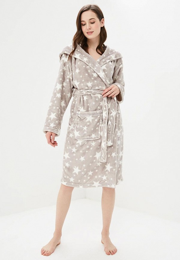

Халат домашний Dorothy Perkins, Dorothy Perkins DO005EWDHRM4, Серый