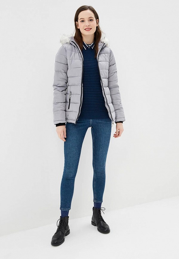 

Куртка утепленная Dorothy Perkins, Dorothy Perkins DO005EWDIOE3, Серый