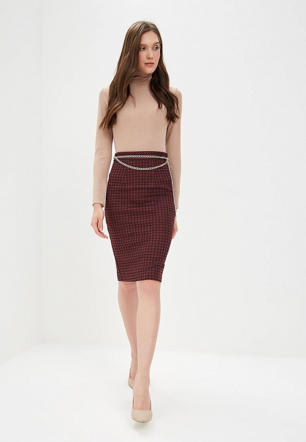 

Юбка Dorothy Perkins; Dorothy Perkins DO005EWDKLR5, Бордовый