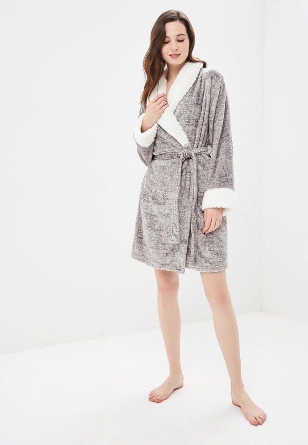 

Халат домашний Dorothy Perkins, Dorothy Perkins DO005EWDKNG8, Серый