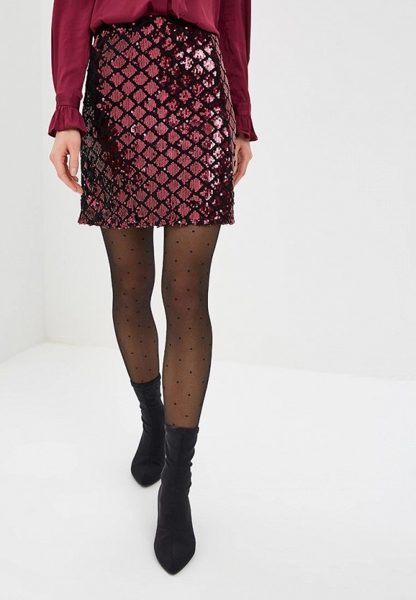 

Юбка Dorothy Perkins, Dorothy Perkins DO005EWDMUX3, Бордовый