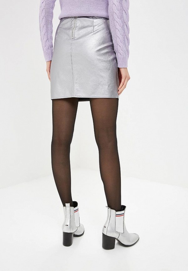 

Юбка Dorothy Perkins; Dorothy Perkins DO005EWDMVF5, Серебряный