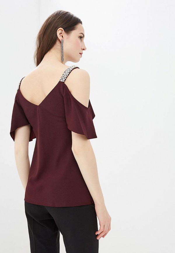 

Блуза Dorothy Perkins; Dorothy Perkins DO005EWDOGZ4, Бордовый