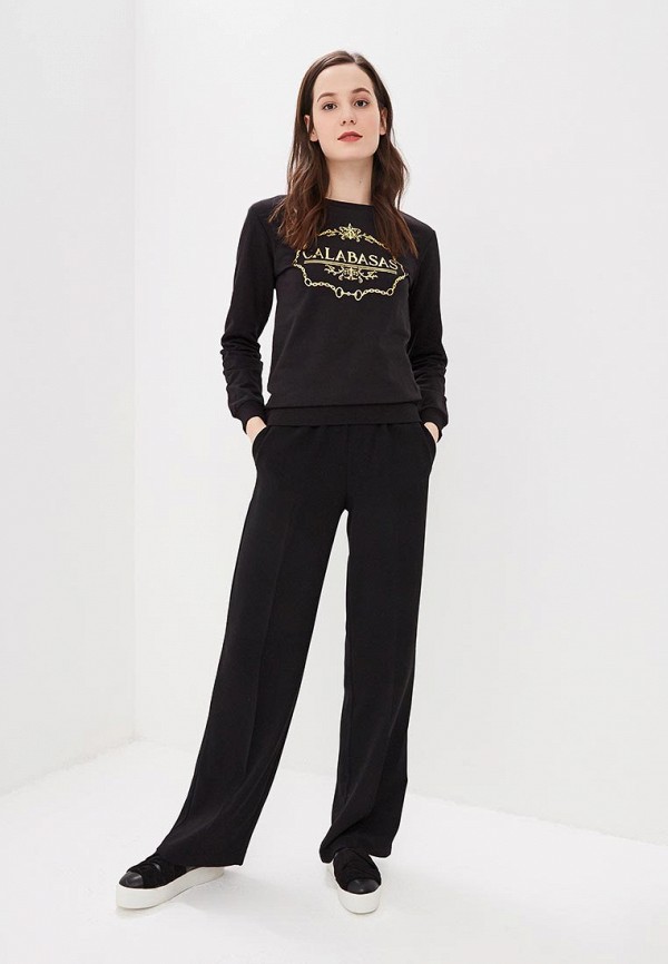 

Свитшот Dorothy Perkins; Dorothy Perkins DO005EWDPQL6, Черный
