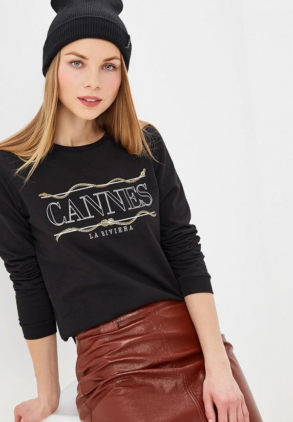 

Свитшот Dorothy Perkins, Черный, Dorothy Perkins DO005EWEEQU7