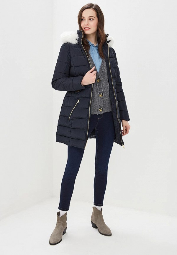 

Куртка утепленная Dorothy Perkins; Dorothy Perkins DO005EWEEQZ0, Синий