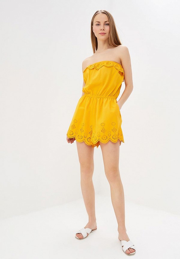 

Комбинезон Dorothy Perkins; Dorothy Perkins DO005EWEERC8, Желтый