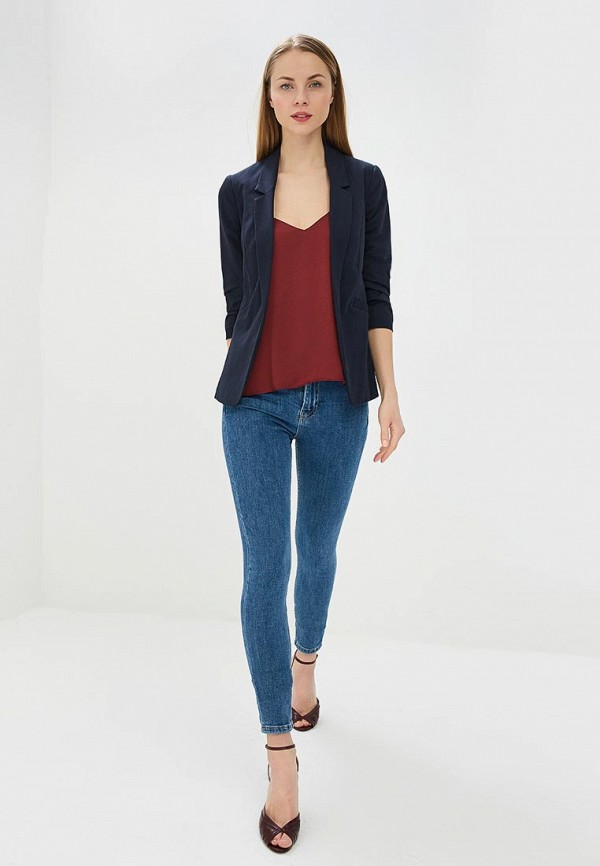 

Пиджак Dorothy Perkins; Dorothy Perkins DO005EWEIPB0, Синий