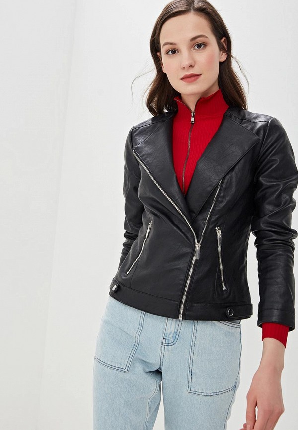 

Куртка кожаная Dorothy Perkins, Черный