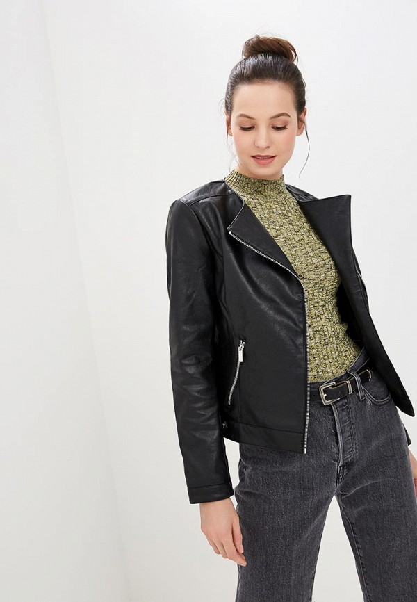 

Куртка кожаная Dorothy Perkins, Dorothy Perkins DO005EWESXF6, Черный